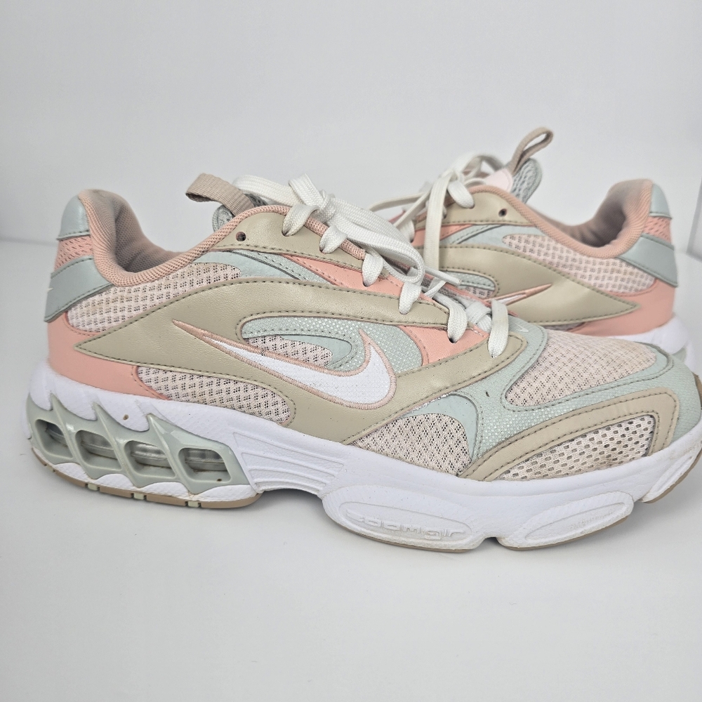 Nike Zoom AirWomen's Pastel Pink and Cream Sneakers - Picture 3 of 6
